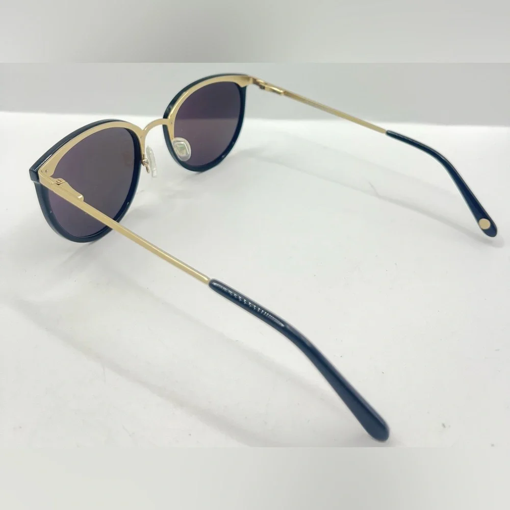 Eyebuydirect Crash Black Gold Oval Sunglasses Frames Only - Picture 5 of 8